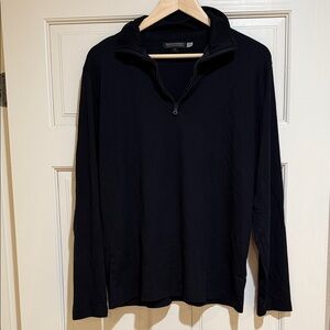 Banana Republic Black Luxury Touch Pullover - size M